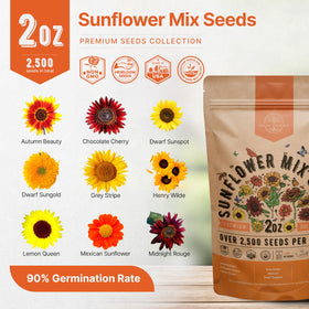 Organo Republic QR online growing guide shown for easy sunflower care