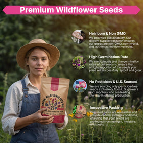Organo Republic pollinator-friendly garden blooms support healthy ecosystems in your yard.
