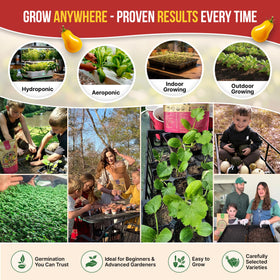Organo Republic QR-guides offer growing tips and recipe ideas.