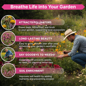 Organo Republic seed packets include QR instructions for easy growing guide.