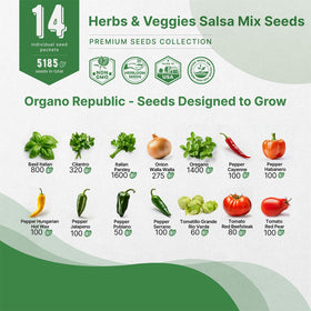 Organo Republic tomato red pear seeds for sweet, bite-size tomatoes.
