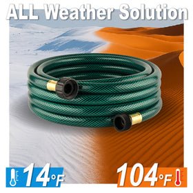 Orgrimmar 15ft garden hose shown for patio watering and small yards.