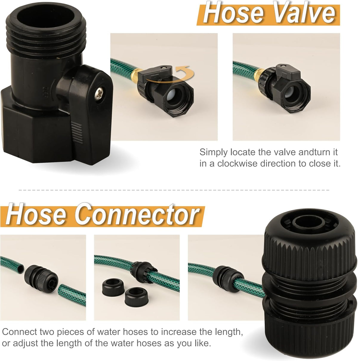 Extra gaskets included with Orgrimmar hose for long-term leak-free use.