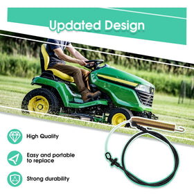 Oriental Power deck cable for Craftsman LT2000 enables precise 42-inch deck engagement.