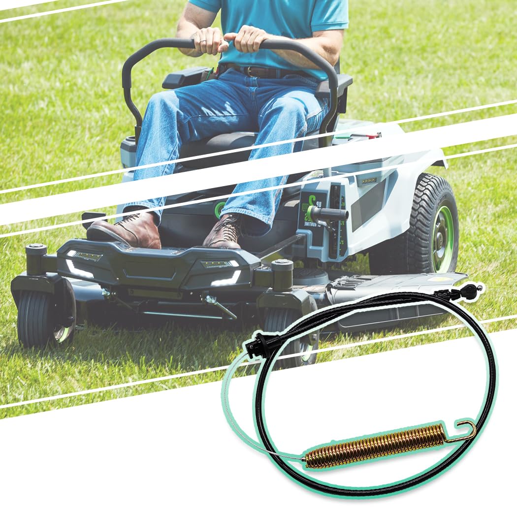 Oriental Power 42in tractor cable offers steady engagement during routine lawn care.