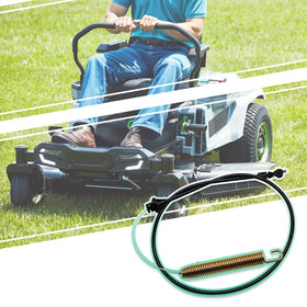 Oriental Power 42in tractor cable offers steady engagement during routine lawn care.