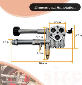 Oriental Power seals and valves ensure a tight seal and long life.