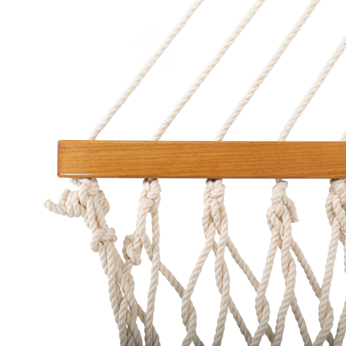 Original Pawleys Island Duracord rope detail shows soft feel and weather resistance.