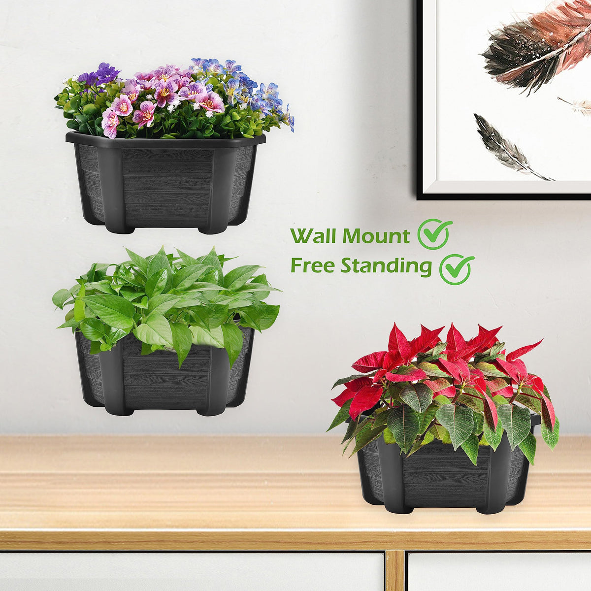 ORIMERC flat-backed design fits walls neatly without extra space.