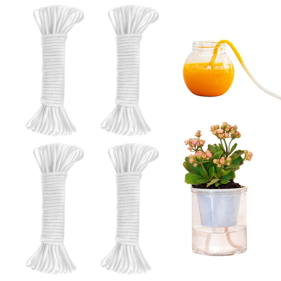 ORIMERC self-watering capillary wick 120ft ready for a DIY watering setup.
