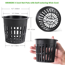 ORIMERC self-watering wick cord keeps plants hydrated with minimal care
