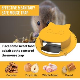 Orivo bait application area on lid shows easy scent-attractant placement.