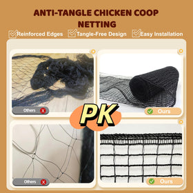 ORIVOGAS complete installation kit with ties and stakes