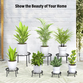 ORNQZ ANXI indoor-outdoor plant stand setup for living areas or patio
