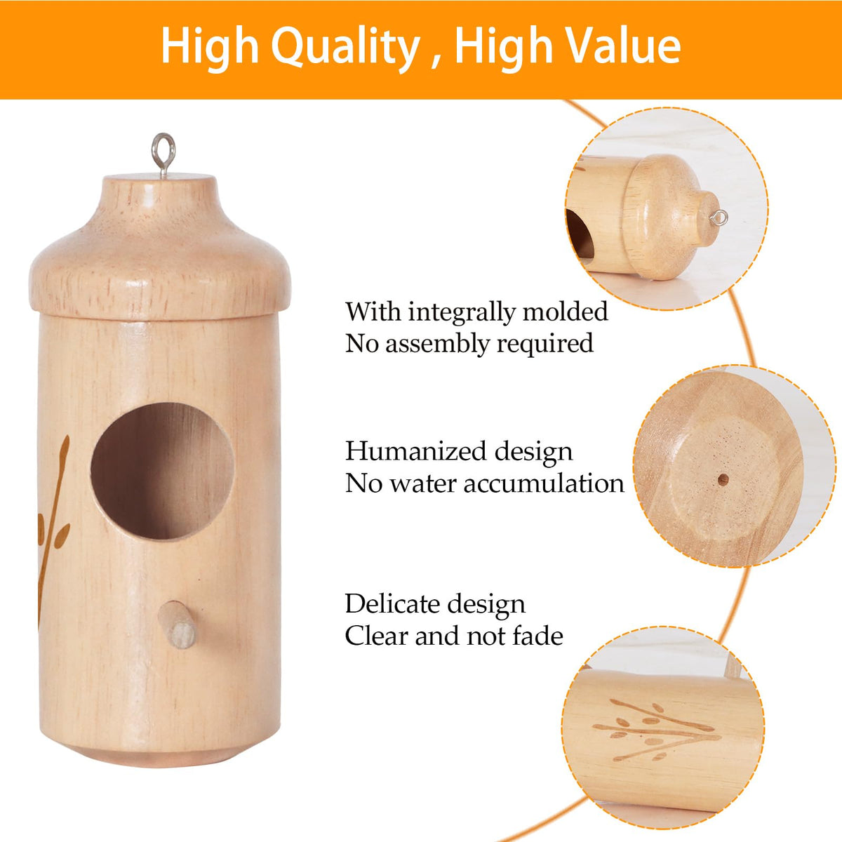 OROGHT hummingbird house gift-pack ready for nature lovers and families.