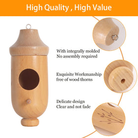 OROGHT hummingbird house with novel shape enhances patio decor