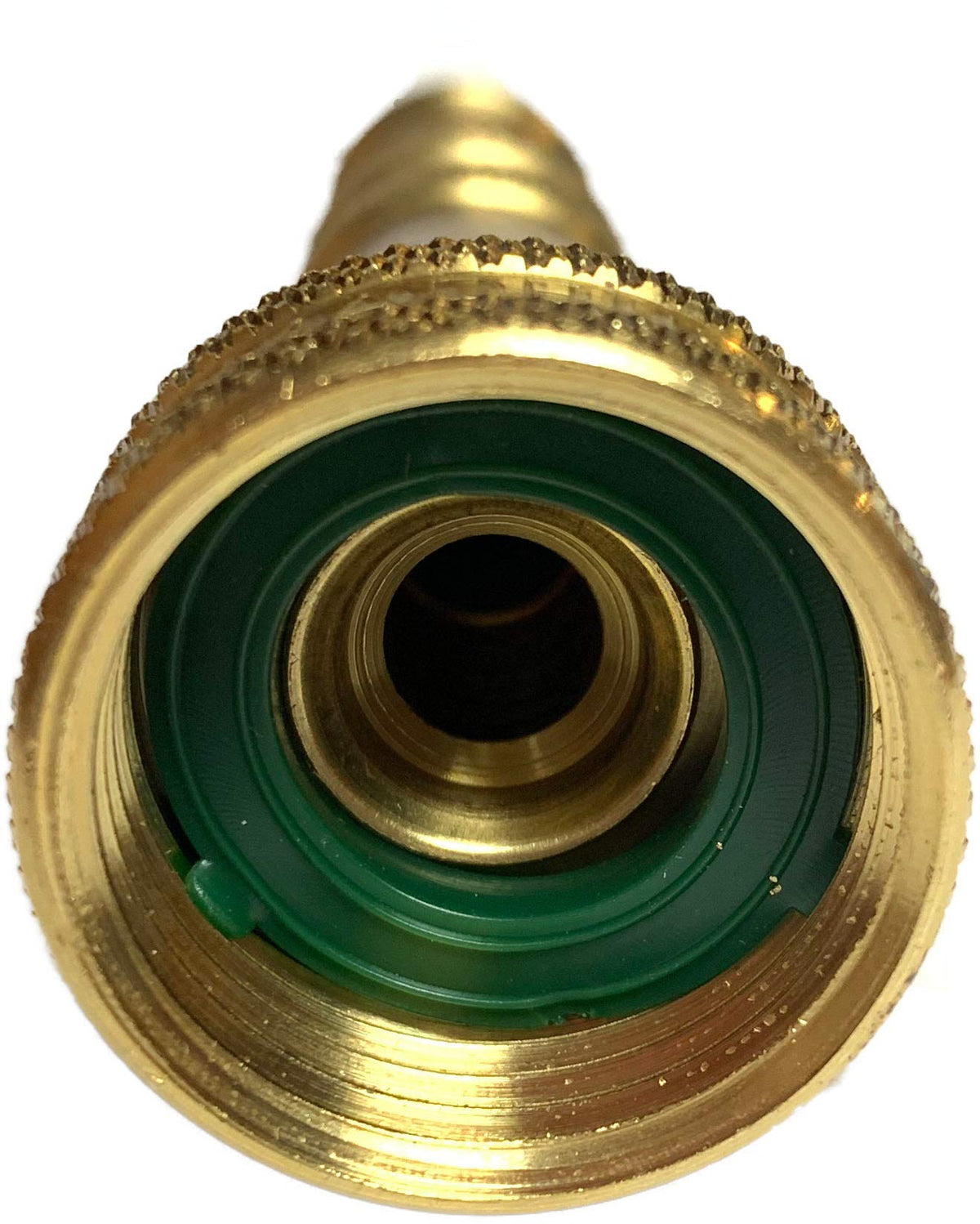 Orrco brass nozzle fits standard garden hoses for quick upgrades