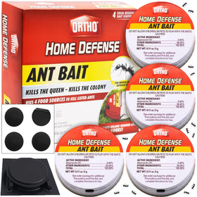 Ortho Ant Traps Indoor with metallic bait station for fast nest control.