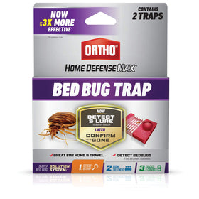 Ortho bed bug trap activated attractant shows lure activity for early detection.