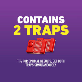 Ortho bed bug trap placed near headboard targets common hiding spots for quick monitoring.
