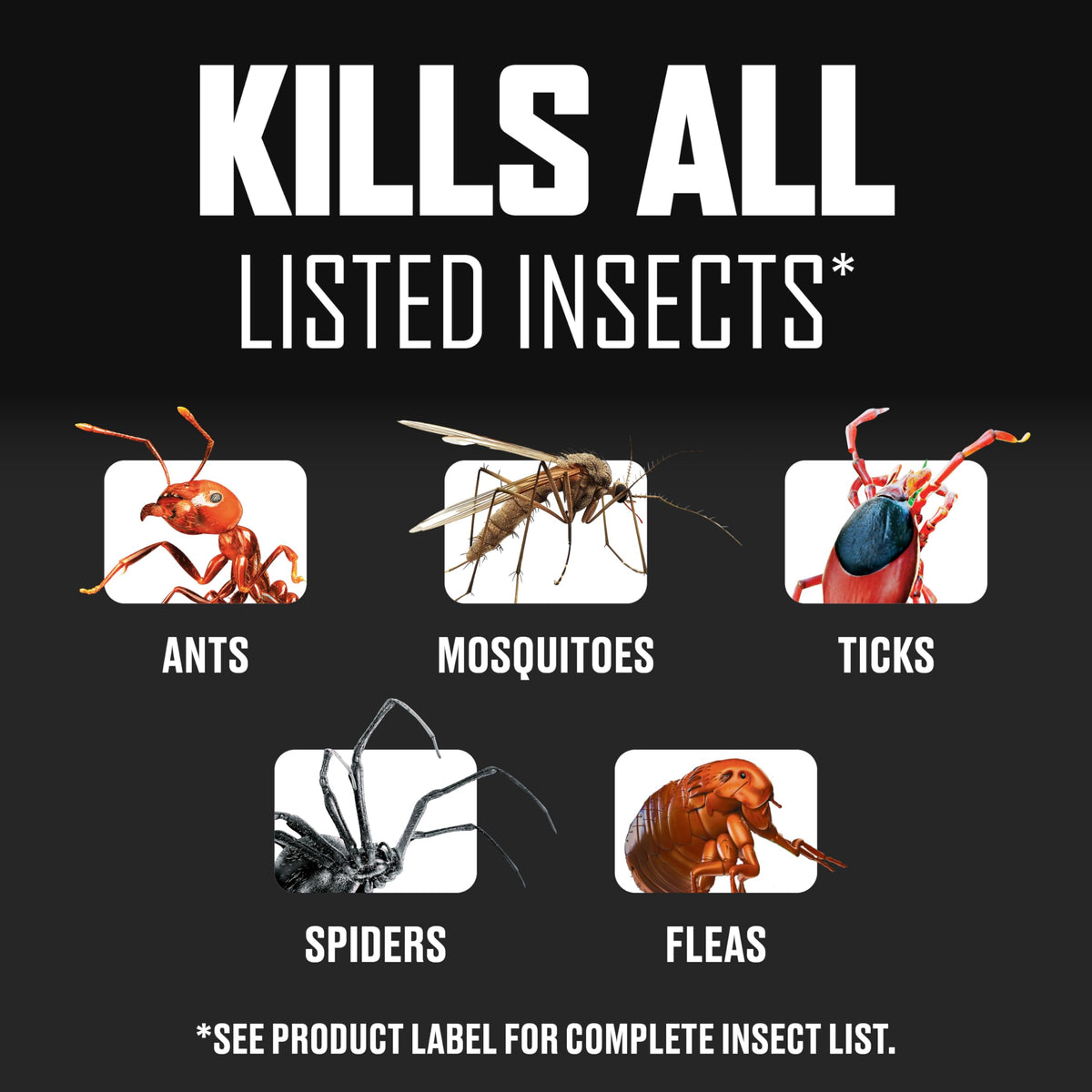 Ortho BugClear perimeter application around home helps reduce outdoor pests.