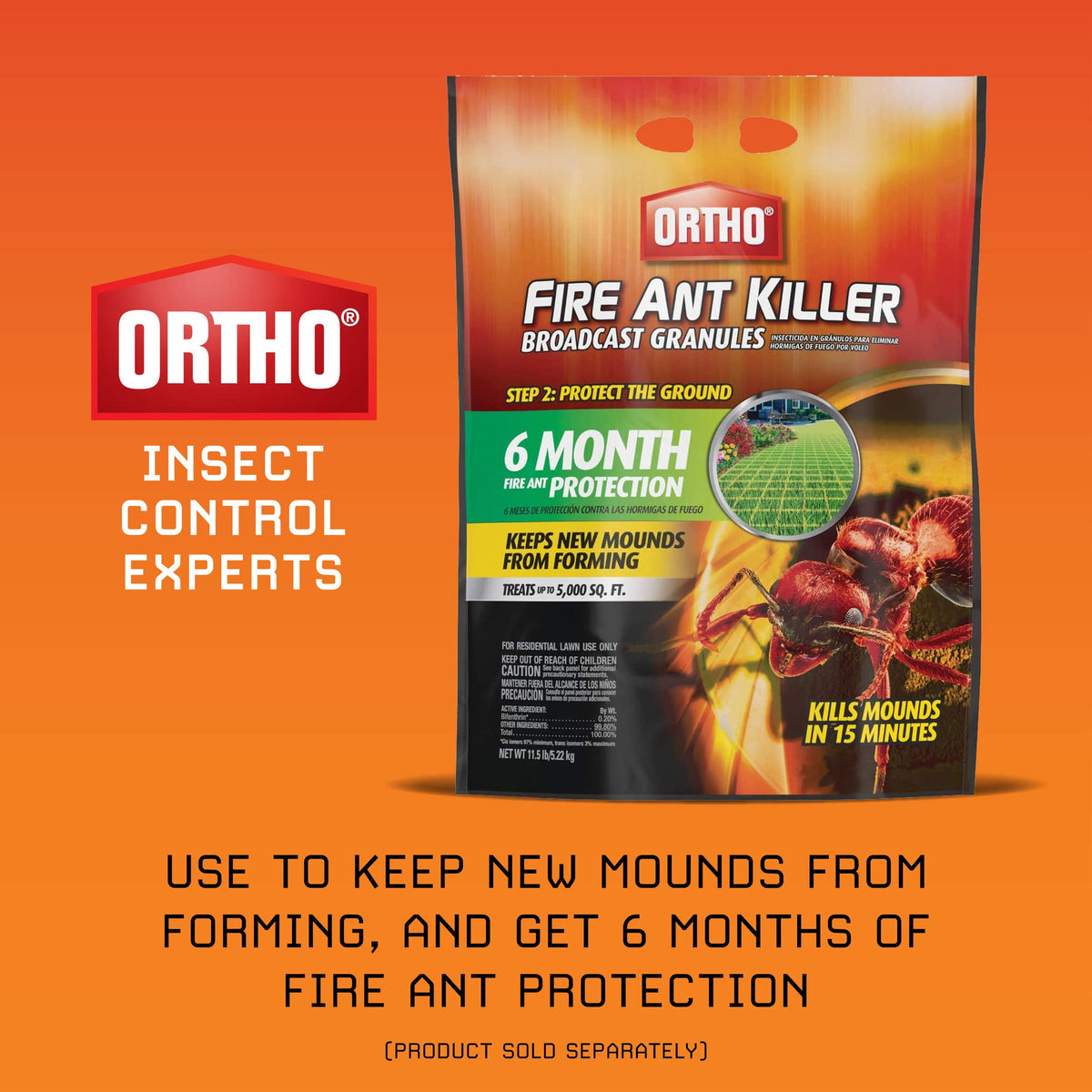 Ortho Blitz helps create a safer perimeter around ornamental plantings