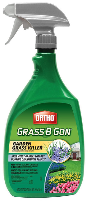 Ortho Grass B Gon bottle ready-to-use for lawn weed control around beds