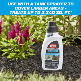 Ortho GroundClear covers up to 1,120 sq ft per bottle
