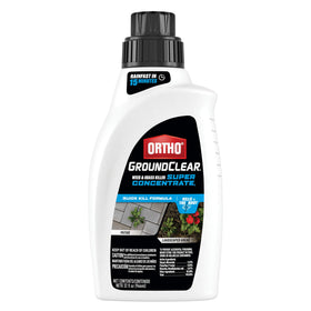 Ortho GroundClear weed killer concentrate bottle ready to treat up to 1,120 sq ft