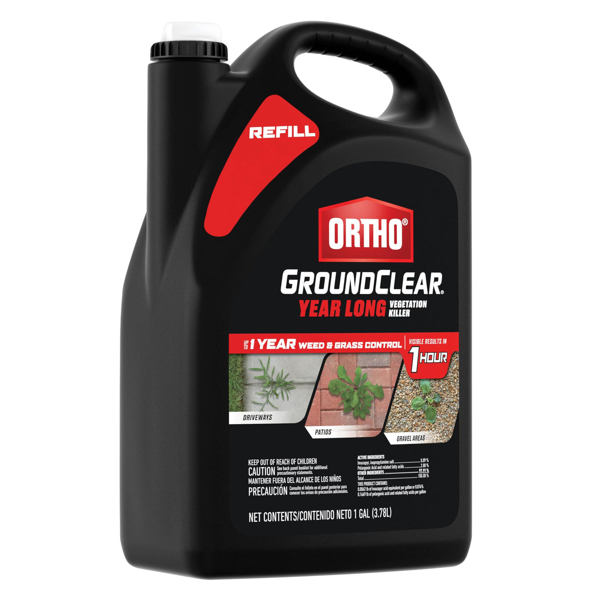 Ortho GroundClear dries quickly for safe re-entry after treatment