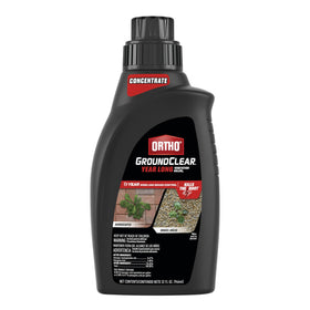 Ortho GroundClear Year Long Vegetation Killer2 bottle for fast weed control on hardscapes.