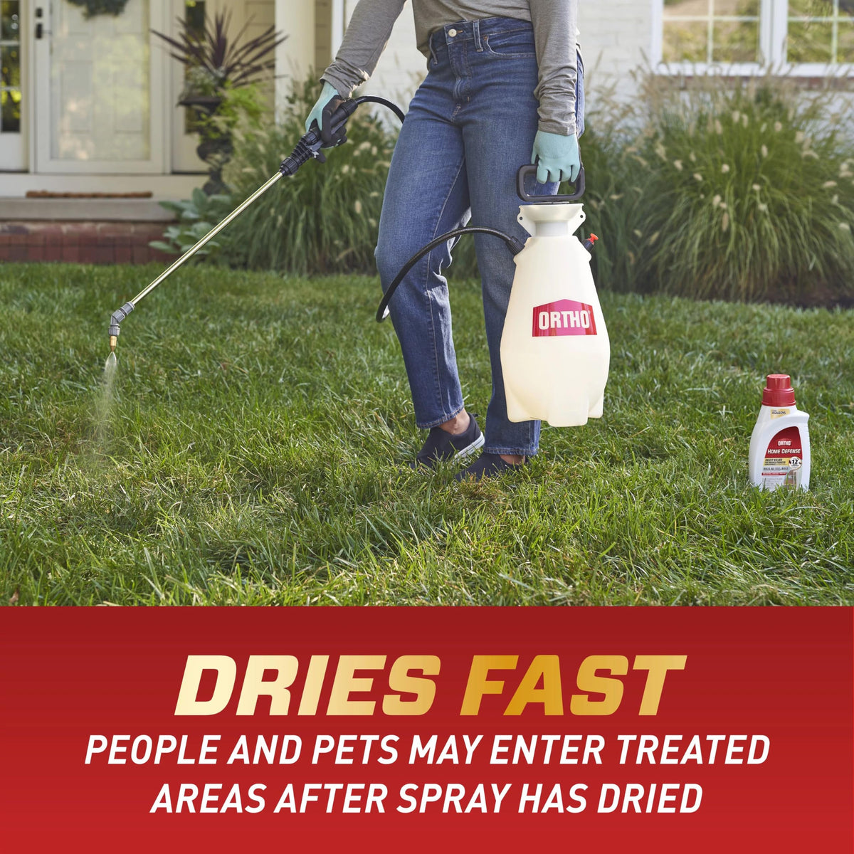 Ortho Home Defense provides long-lasting protection on non-porous indoor surfaces