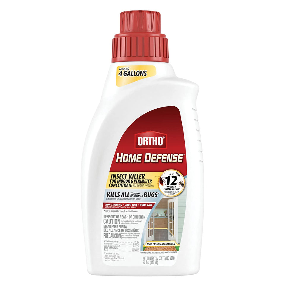 Ortho Home Defense concentrate bottle 32oz for DIY pest control setup