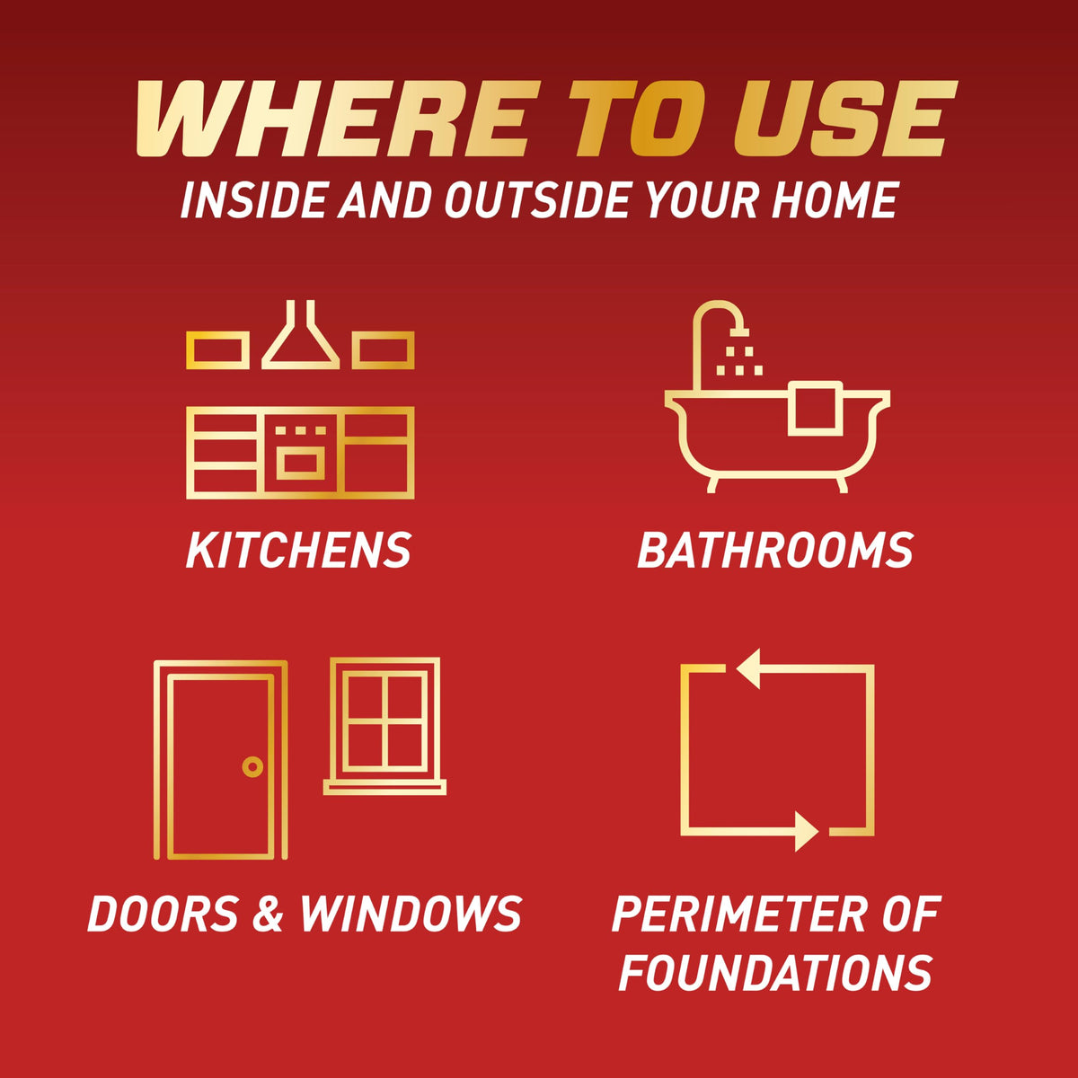 Ortho Home Defense fast-drying formula enables quick, efficient applications