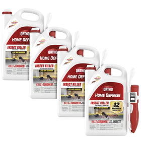 Ortho Home Defense 1.1 gal bottle with Comfort Wand enables easy indoor pest control.