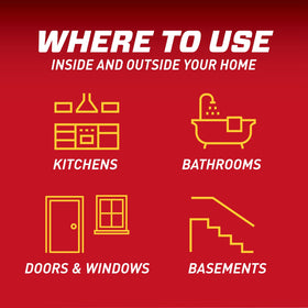 Ortho Home Defense kitchen and bathroom use for targeted control.