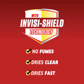 Ortho Home Defense label close-up emphasizes quick-drying finish