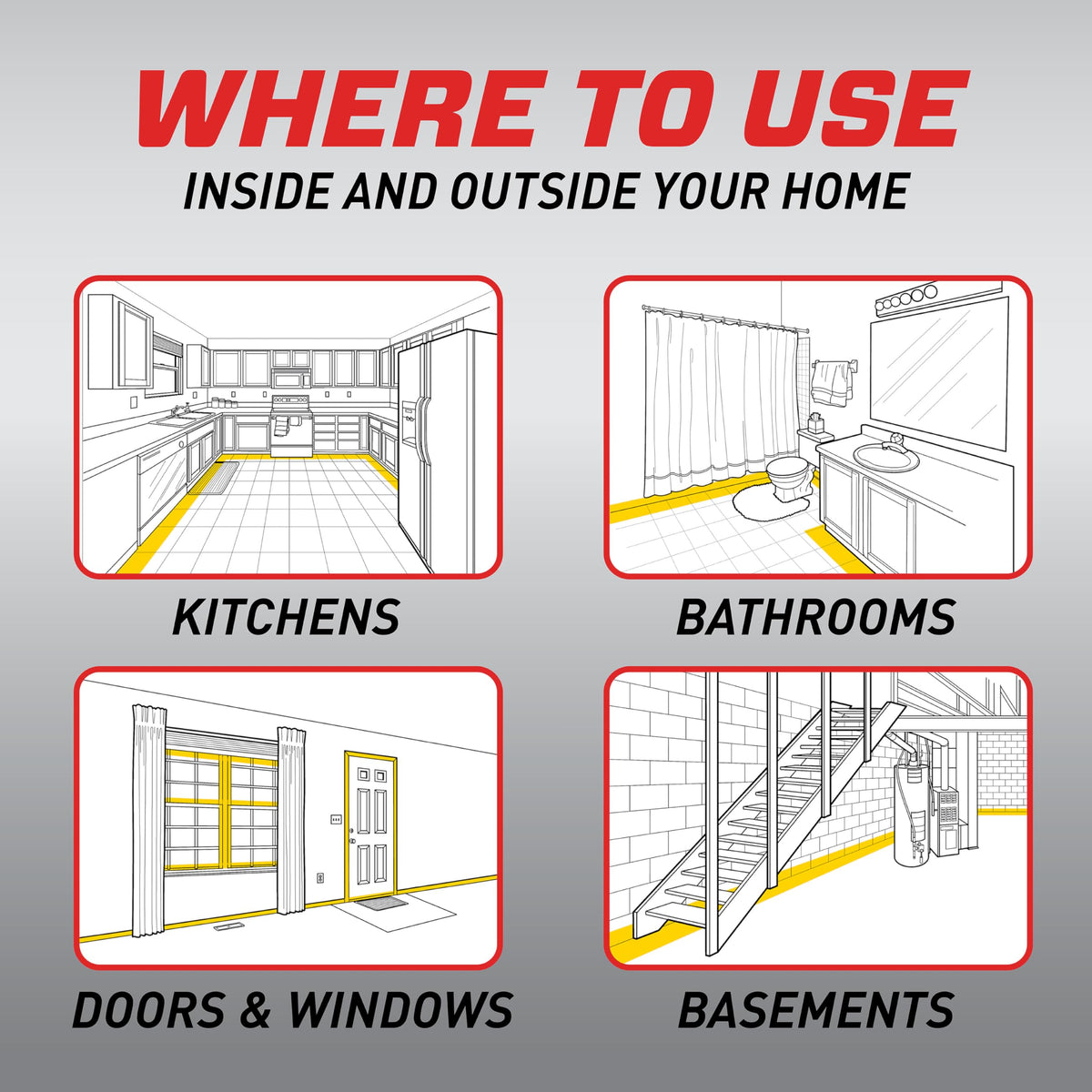 Ortho Home Defense Max ant-kill action for common household ants.
