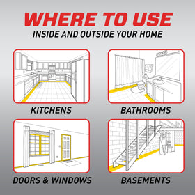 Ortho Home Defense Max ant-kill action for common household ants.