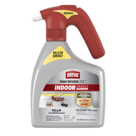 Ortho Home Defense Max bottle close-up for ready-to-use indoor pest control.