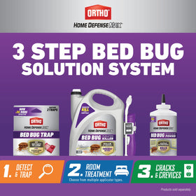Ortho Home Defense Max on ceramic surfaces lasts up to 16 weeks of protection.