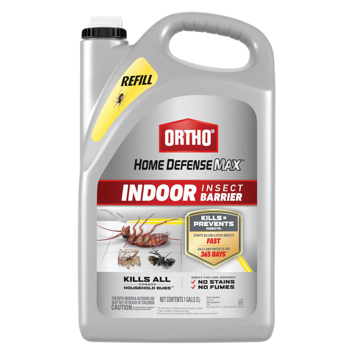 Ortho Home Defense Max Indoor Refill Bottle for quick DIY repellent setup