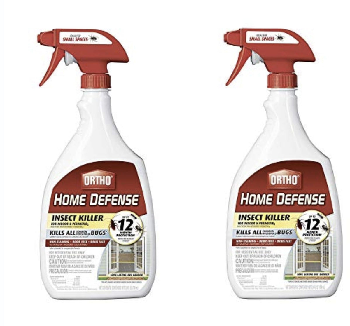 Ortho Home Defense Max bottle for fast, odor-free indoor pest protection
