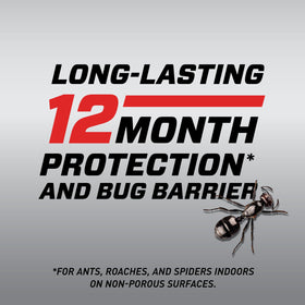 Ortho Home Defense Max roach-kill action for kitchens and living spaces.