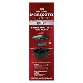 Ortho Home Defense refill band outdoors ready for mosquito control.
