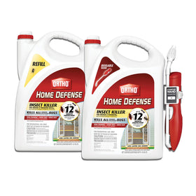 Ortho Home Defense spray bottle for indoor surfaces.