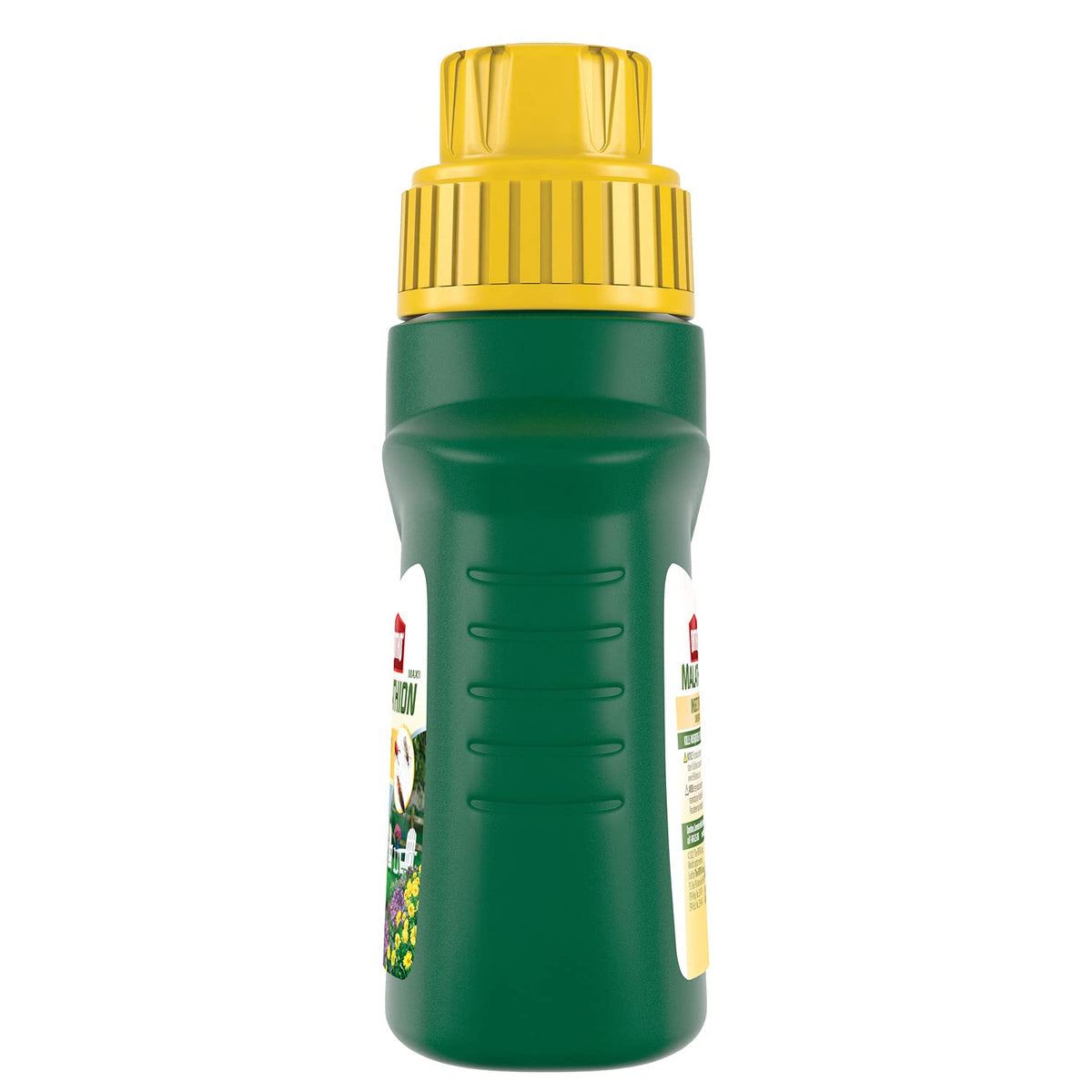 Ortho MAX Malathion shown for outdoor use on shrubs.