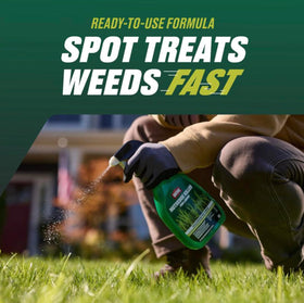 Ortho Nutsedge Killer RTU label detail highlighting ease of use.