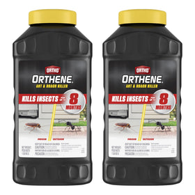 Ortho Orthene Ant and Roach Killer dust two-pack for long lasting pest control.