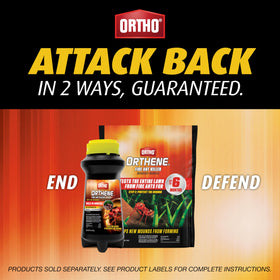  Outdoor use only with broadcast treatment for lawns.